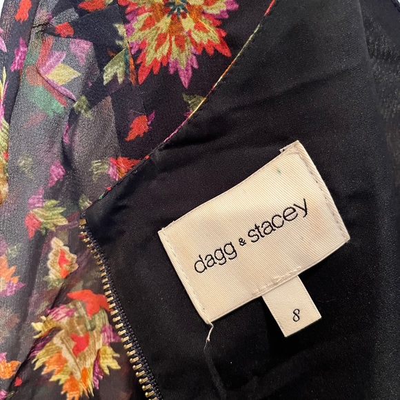 Dagg & Stacey 100% Silk Dress Made in Canada - Picture 4 of 6